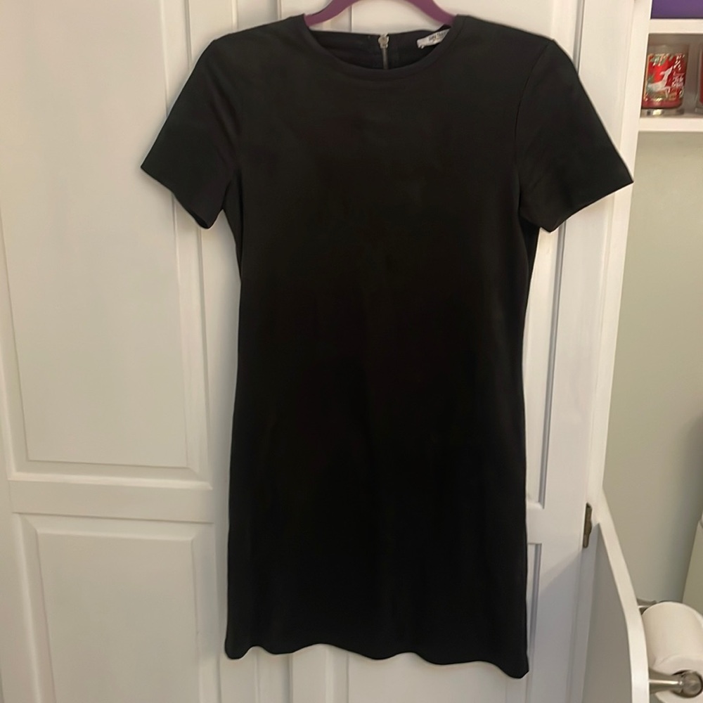 Zara suede mini dress
